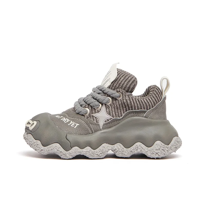 KEDDO Paint Is Not Dry Low-Top Chunky Sneakers Unisex-12