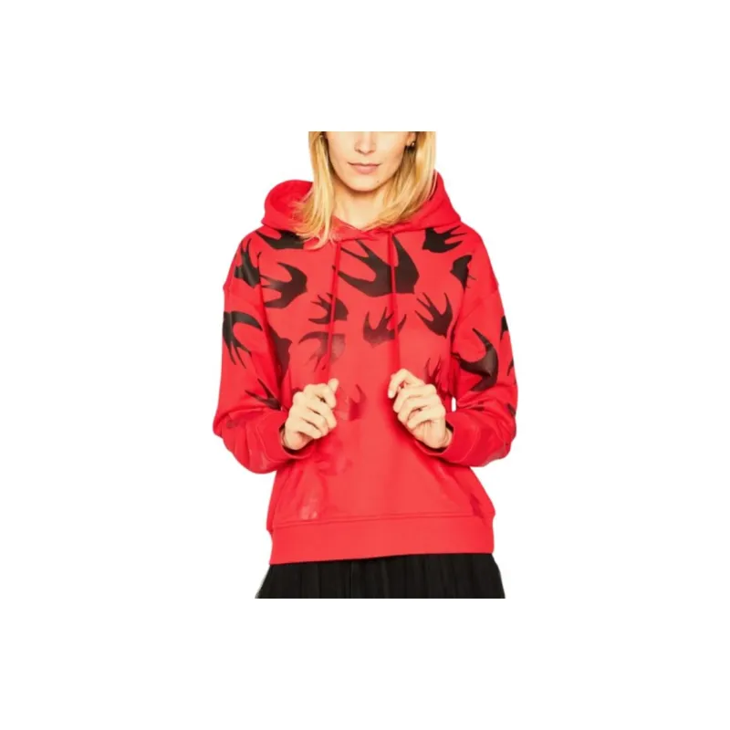 McQ Alexander McQueen Sweatshirt Women's Red-2
