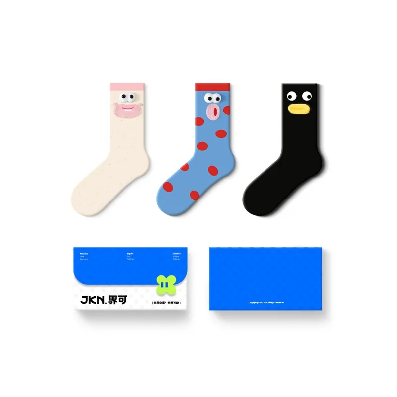 JKN Unisex Mid Calf Socks-4