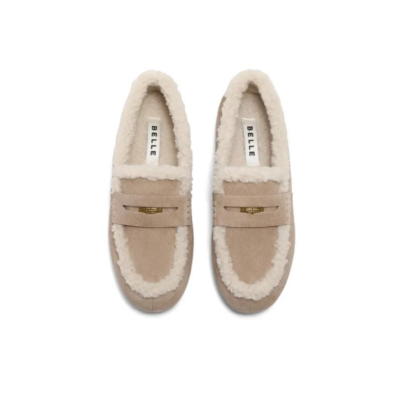 BELLE Loafers Women's Brown-9
