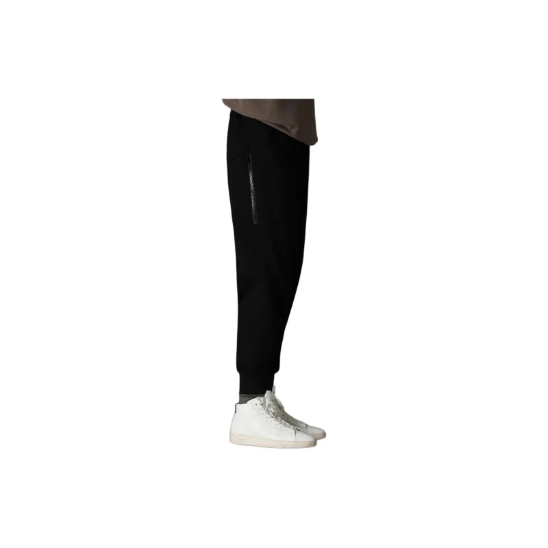 Hacikis Knitted Sports Pants Men's Sky Black-2