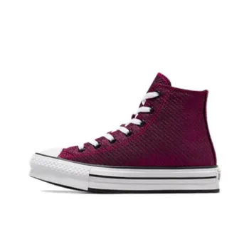 Converse Chuck Taylor All Star Platform Lift High GS 'Sparkle   Prime Pink'