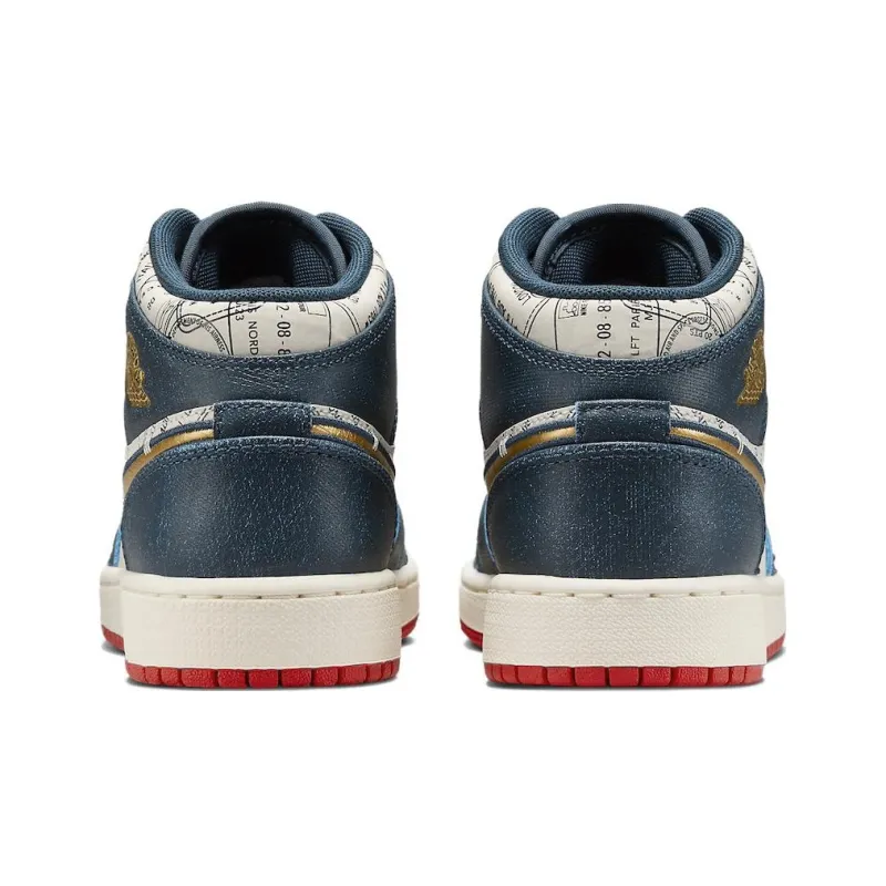 Air Jordan 1 Mid SE Take Flight GS-4