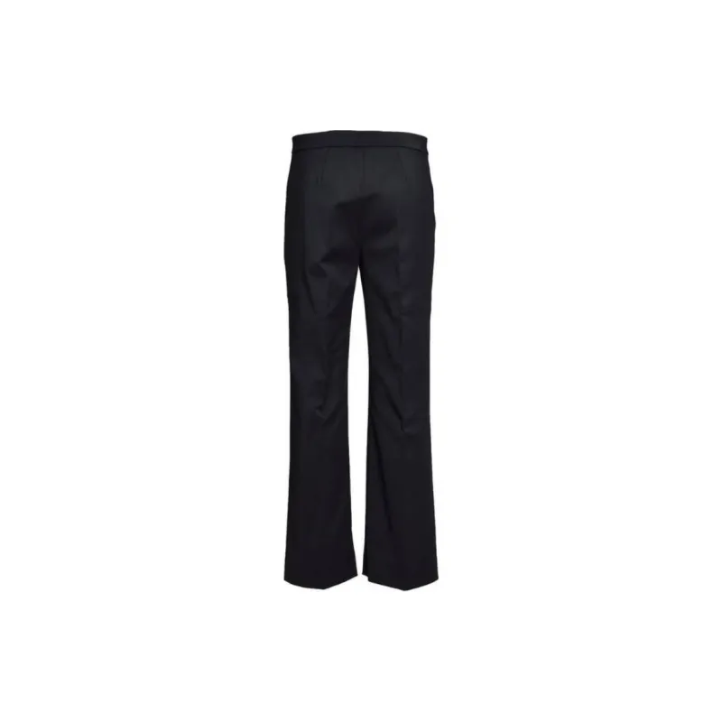 'S MAX MARA High Waist Straight Leg Pants-1