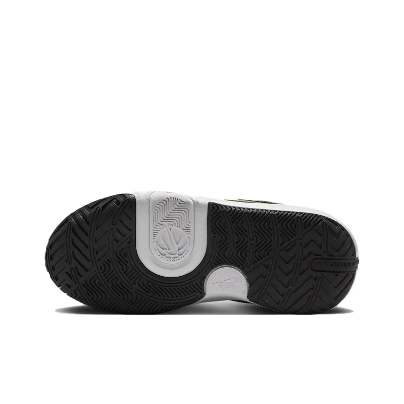 Nike Team Hustle D11 GS 'Black Metallic Gold'-4