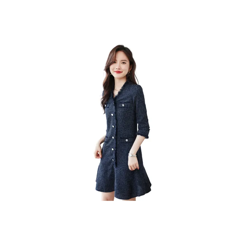 Still Quiet Long Sleeved Dress Women's-4