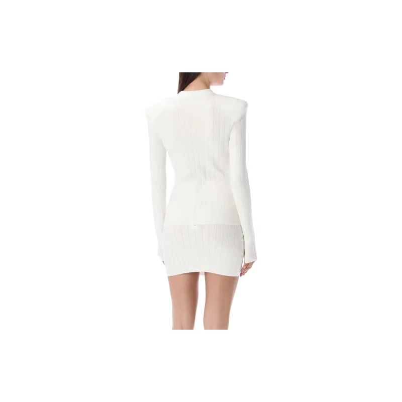 BALMAIN 6-Buttons Knit Jumper-2