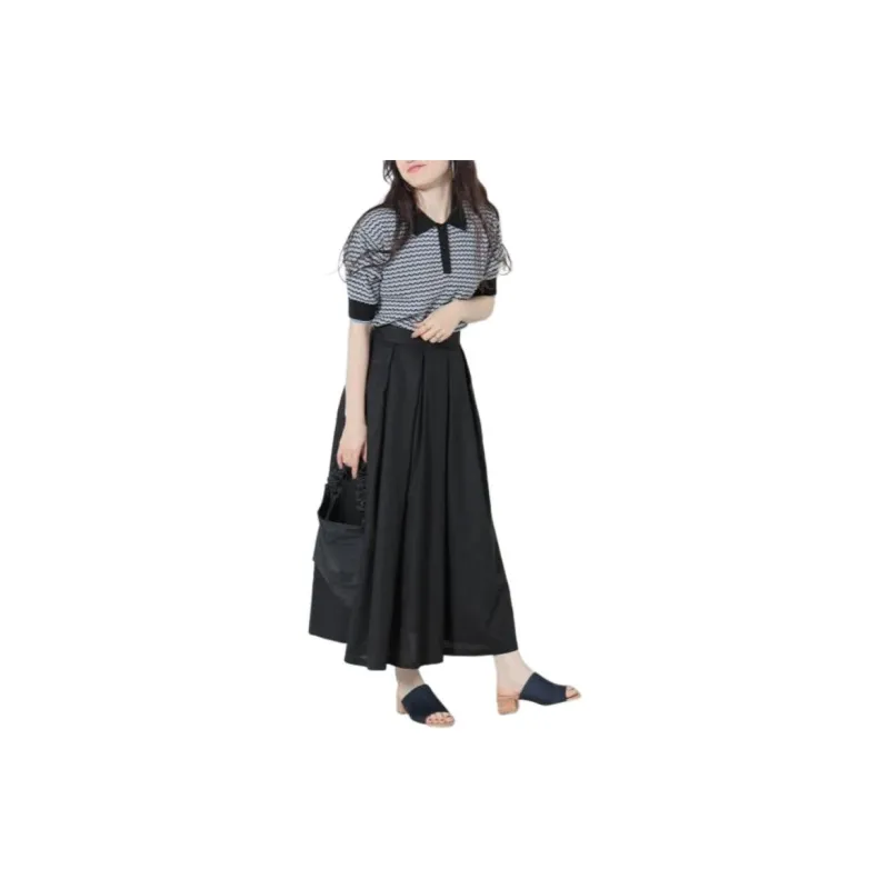 Beams Casual Long Skirt Women's-16