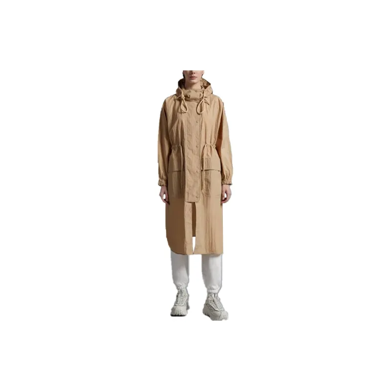 Moncler Sologne Long Parka 'Beige'-1