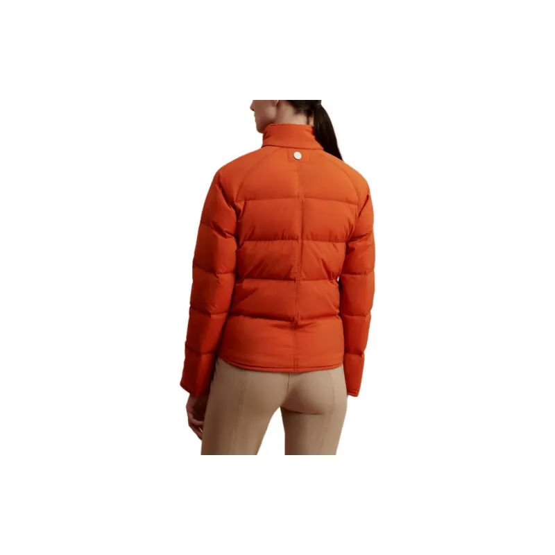 HERMES Down Jacket Women's Flame Orange-2