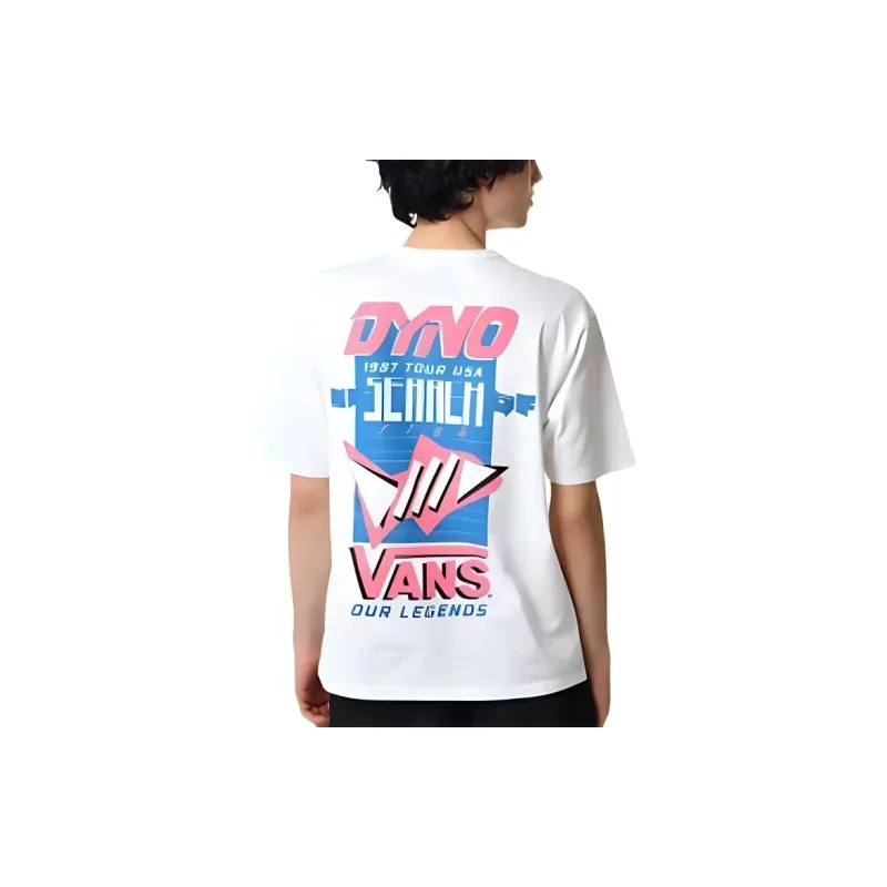Vans x Our Legends Drop Shoulder Sleeve T Shirt Unisex White-2