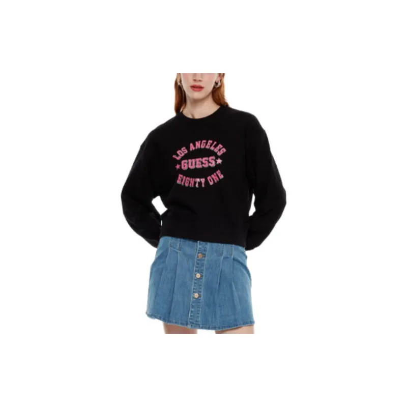 GUESS Sweatshirt Women's Graphite Black-4