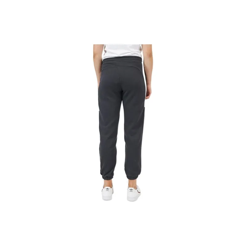 Adidas Knitted Sports Pants Women's Gray-4
