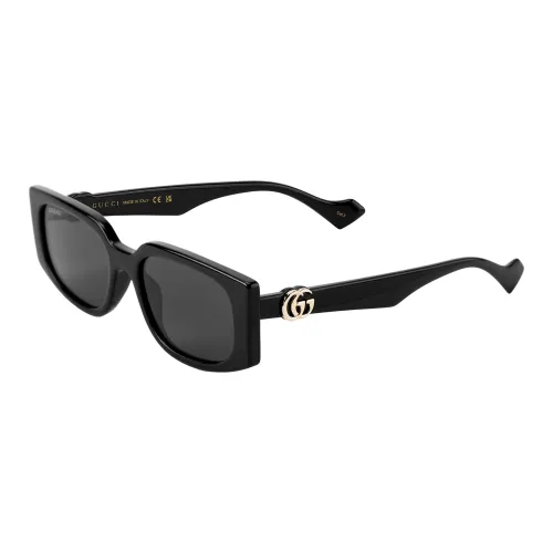 GUCCI Gg Logo Rectangle Sunglasses