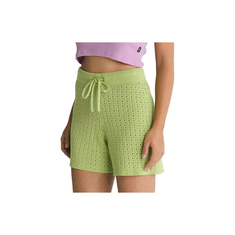 Vans Morrison 5'' Sweater Shorts Casual Shorts Women's Green-3