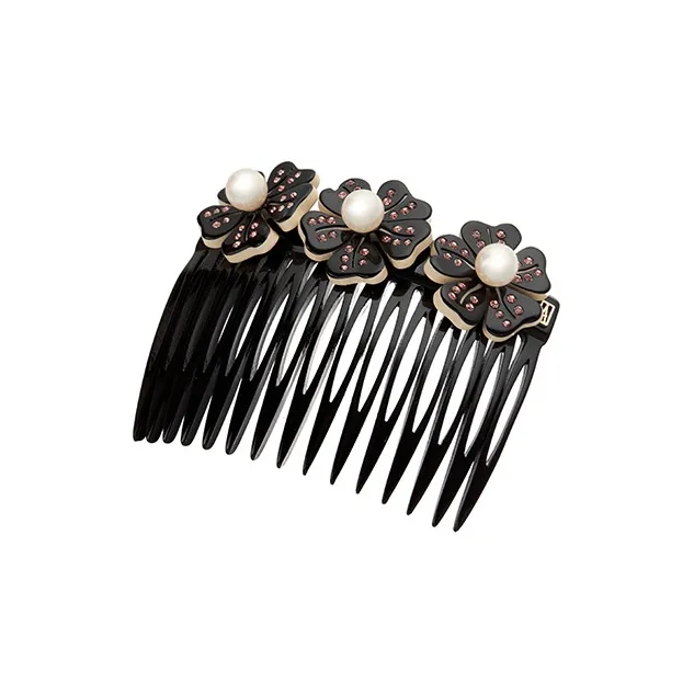 ALEXANDRE DE PARIS Small Happiness Pendant Hair Comb Hair Accessory Headpiece Women's-3