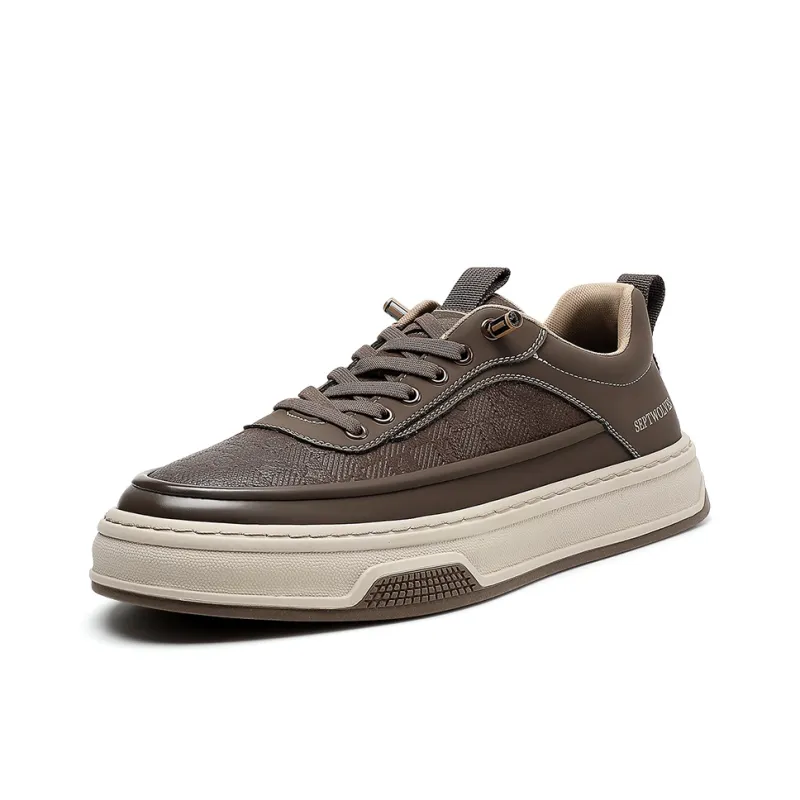 SEPTWOLVES Anti-Slip Wear-Resistant Skateboard Shoes Men's HD-6