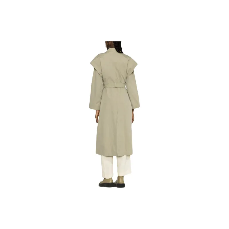TOTEME Trench Coats Women's Wet Sand-3