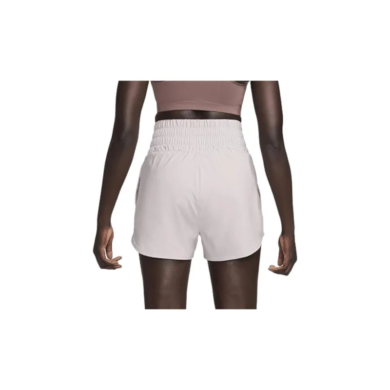 Nike One Sports Shorts Women's White Gold Purple-3