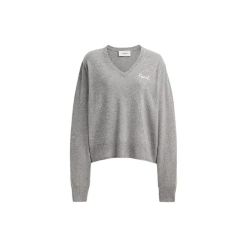 COACH Sweaters Women's Gray