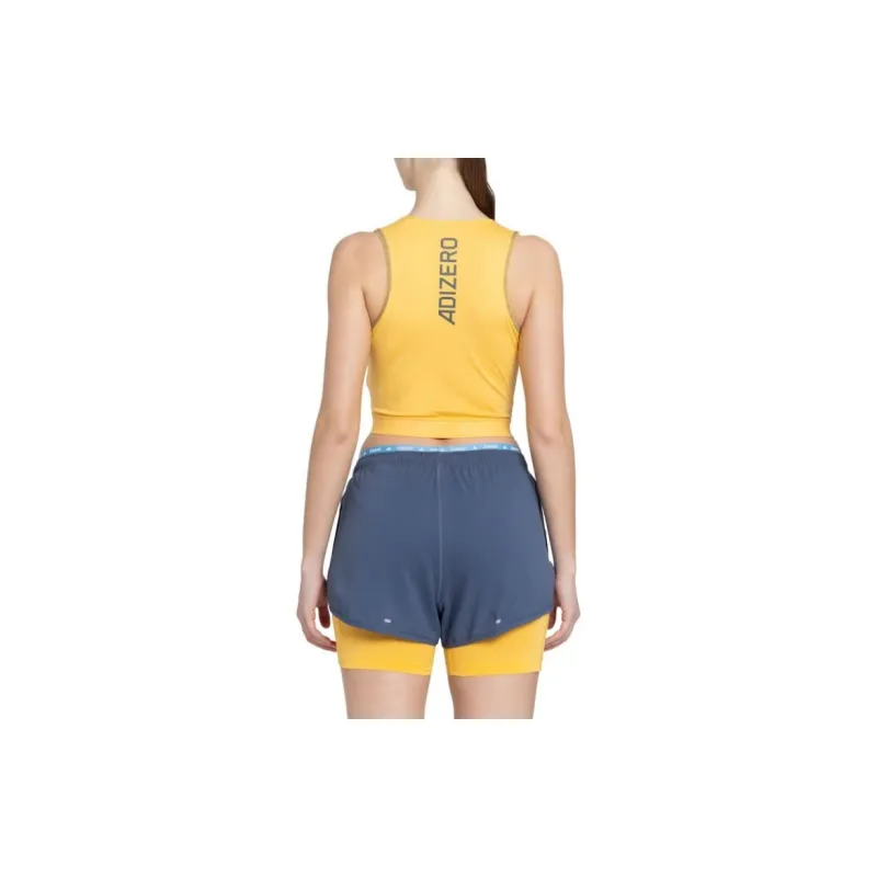 Adidas Free Shipping With AdiClub Adizero Running Crop Tank Top-5