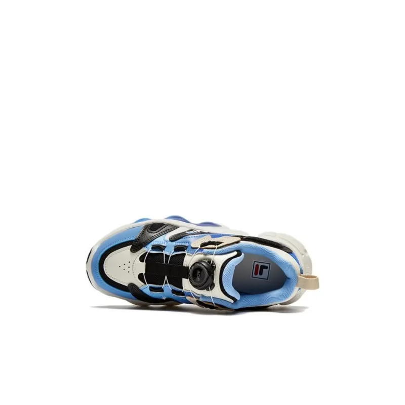 FILA KIDS Cushioning Wear Resistant Low Top Kids' Running Shoes Blue Black Kids'-2