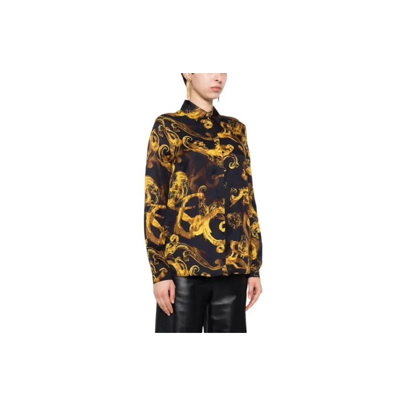 VERSACE JEANS COUTURE Watercolour Couture print Shirt-3