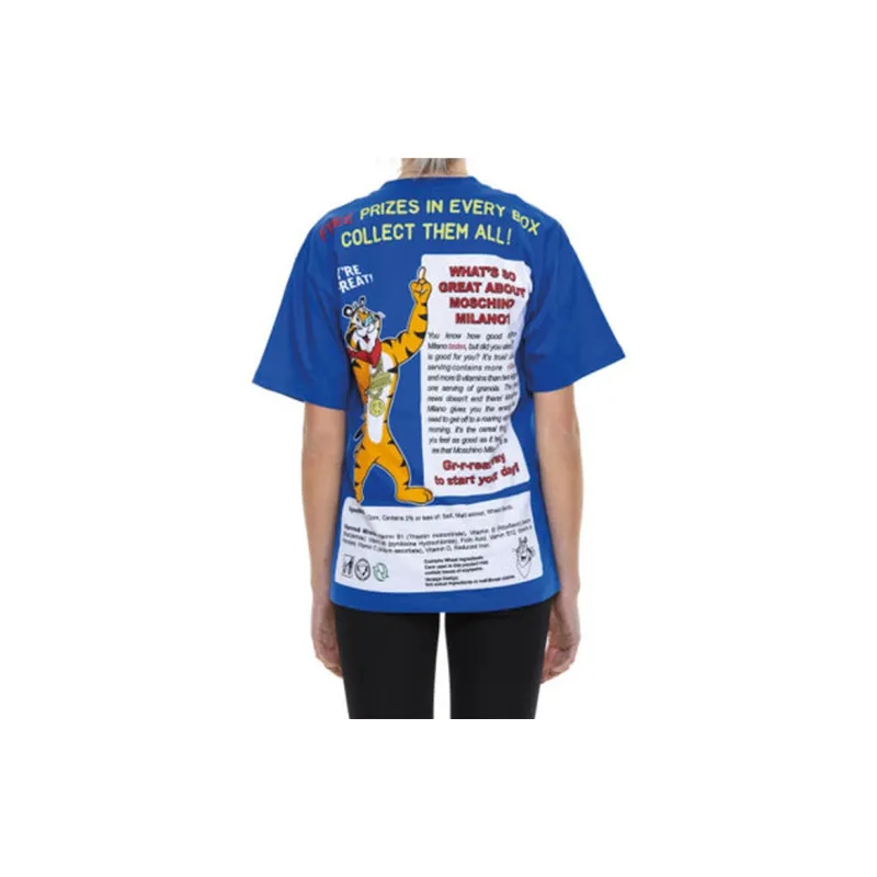 MOSCHINO T Shirts Women's Blue-2