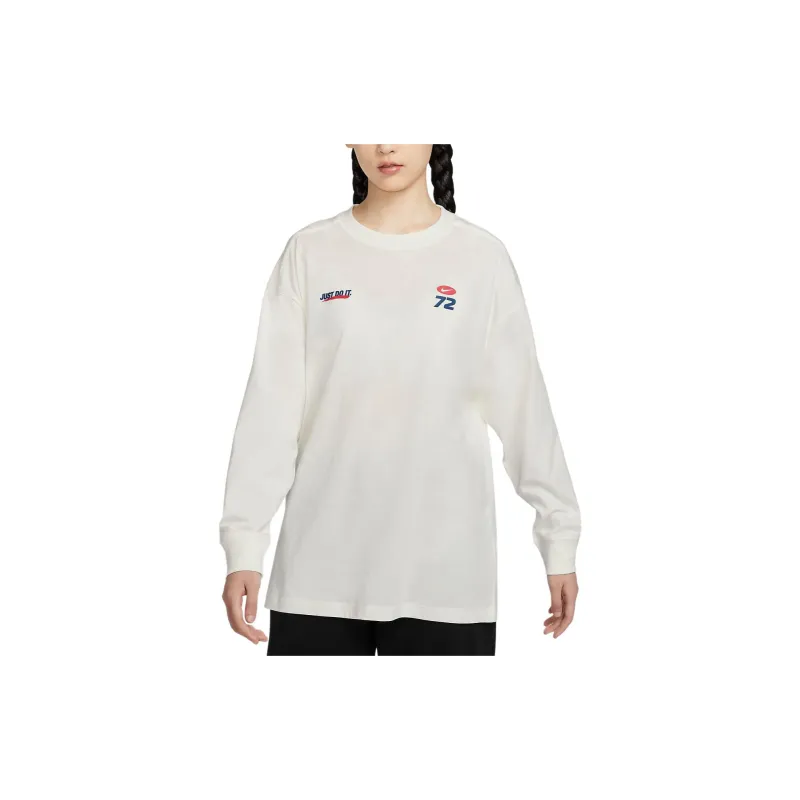Nike Sportswear Essentials Series Sweatshirt Women's Sail White-2