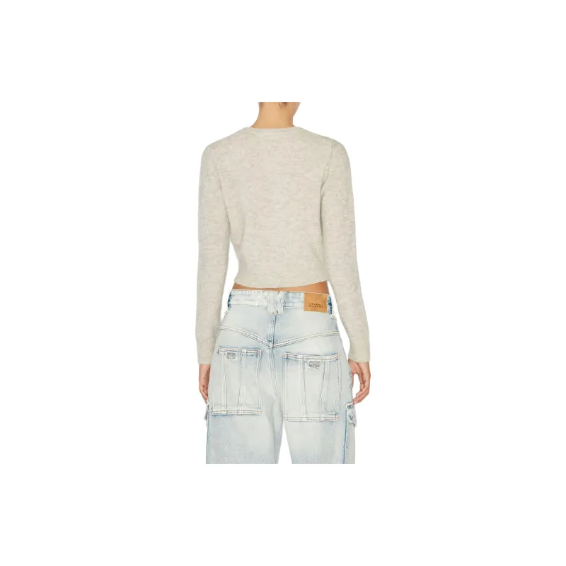 ISABEL MARANT ETOILE Long Sleeved Knitted Cardigan-2