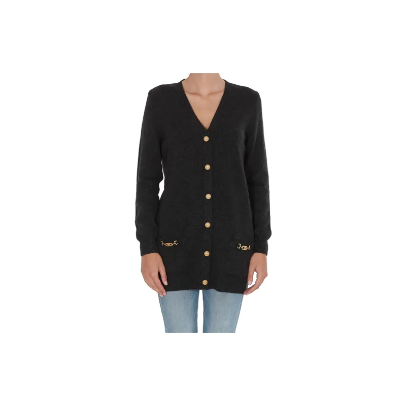 CELINE Loose Fit Knitwear Women's Black-4