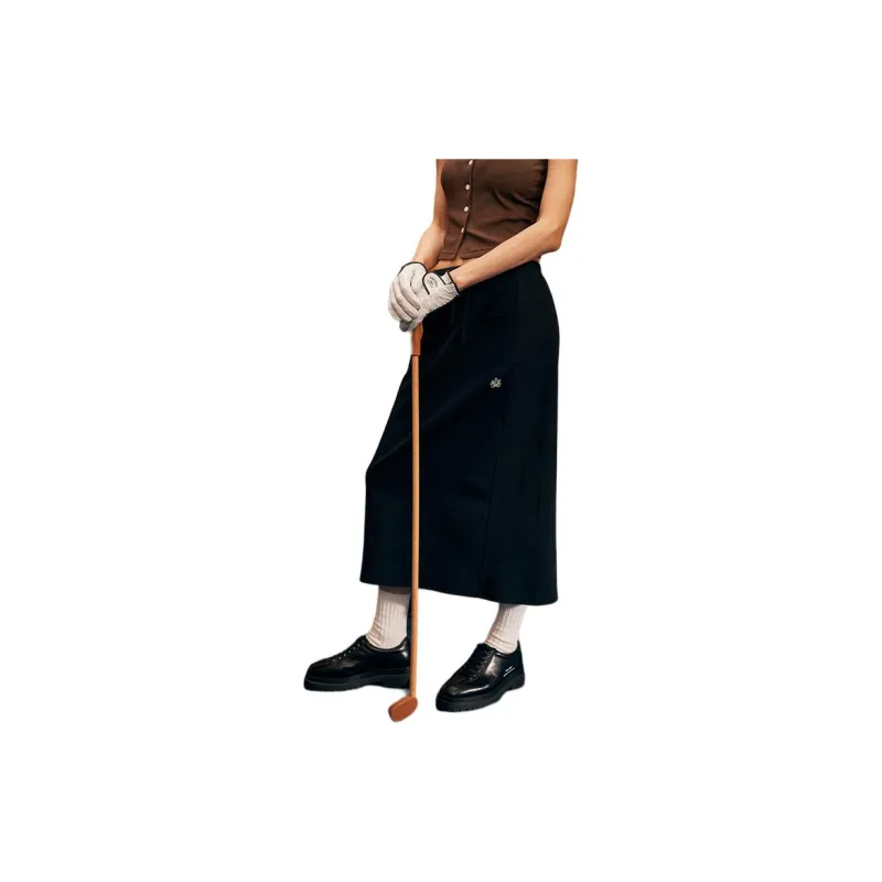 GOOD BAI Casual Long Skirt Women's Black-2