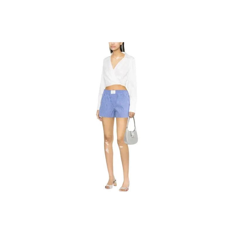 Alexander Wang Striped Boxer Shorts-1