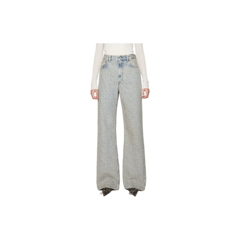 Acne Studios Logo Patch Denim Jeans-1