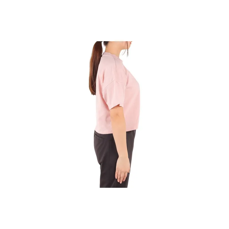PUMA CORE HERITAGE T Shirt Women's Pink-2