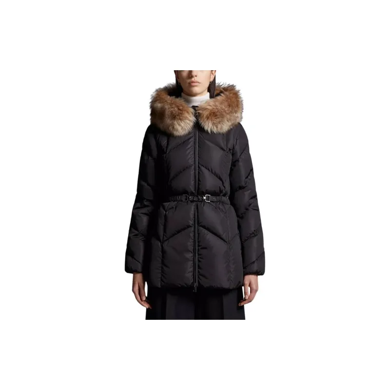 Moncler Loriot Belted Puffer Jacket-3