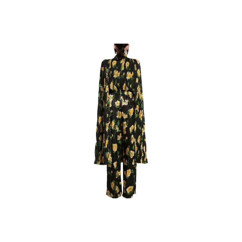 Balenciaga Floral Printed Wide-Leg Pants-2