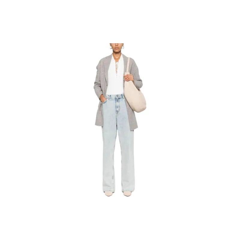 Twinset Sequinned Coat-1