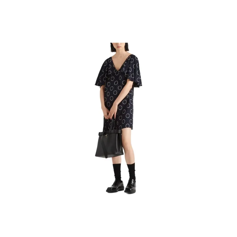 PRADA Printed Mini dress-3