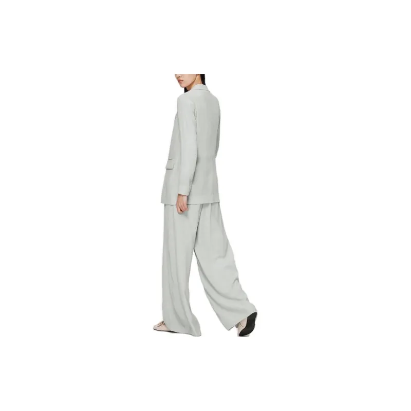 CLUB MONACO Business Suit Women's Light Green-2