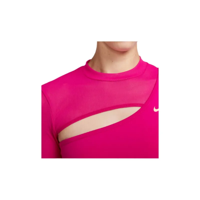 Nike Pro Women's Long Sleeve Cropped Top-3