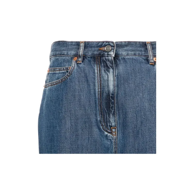 Valentino SS24 Jeans Women's Blue-5