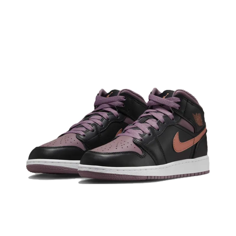 Jordan 1 Mid SE 'Black Sky J Mauve' GS-2