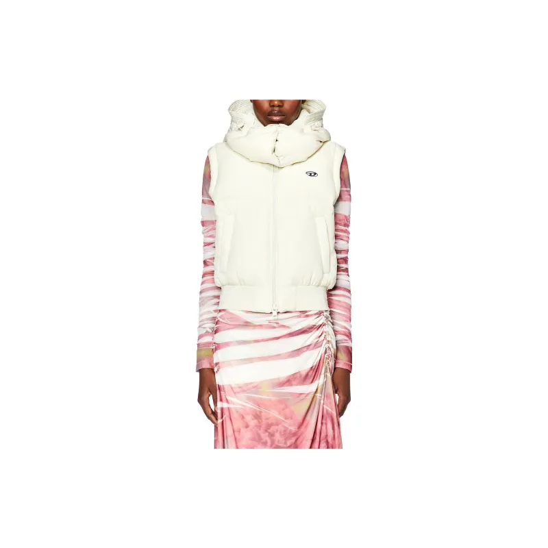 DIESEL Vests Women's White-1