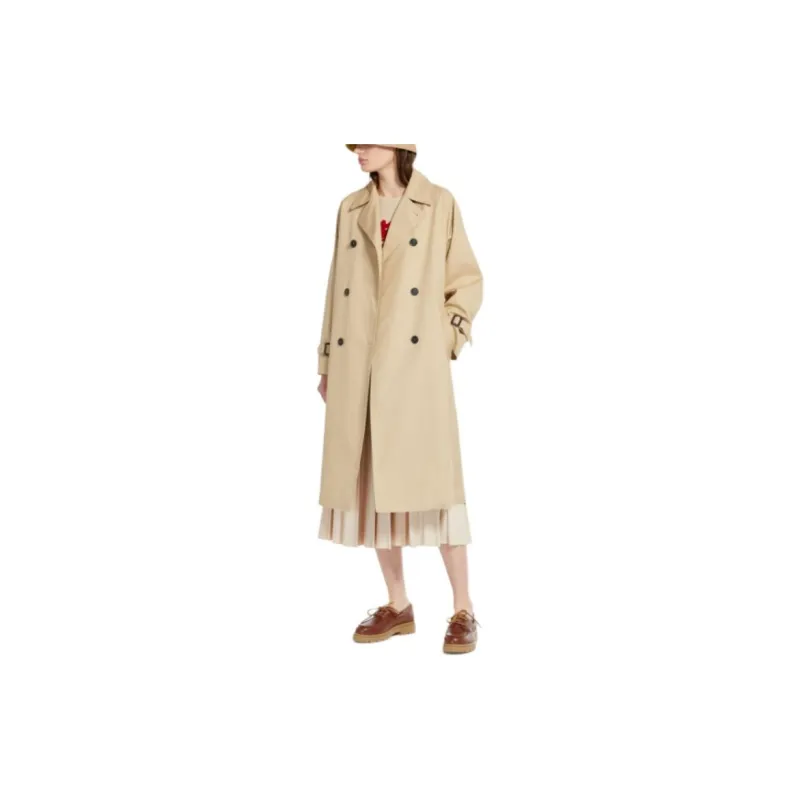 MaxMara SS24 Trench Coat Women's Camel-1