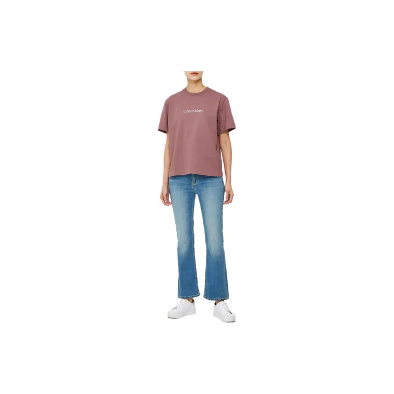 CALVIN KLEIN T Shirt Women's Capri Rose-2