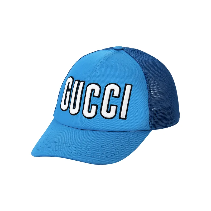 GUCCI Logo Patch Baseball Hat-0