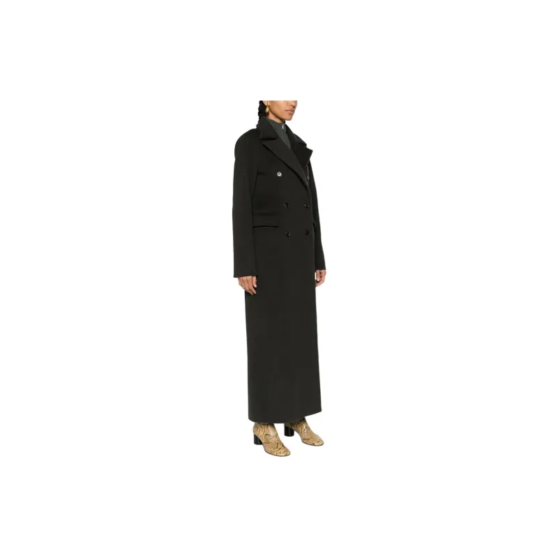 NANUSHKA Double-breasted Wool Coat-3