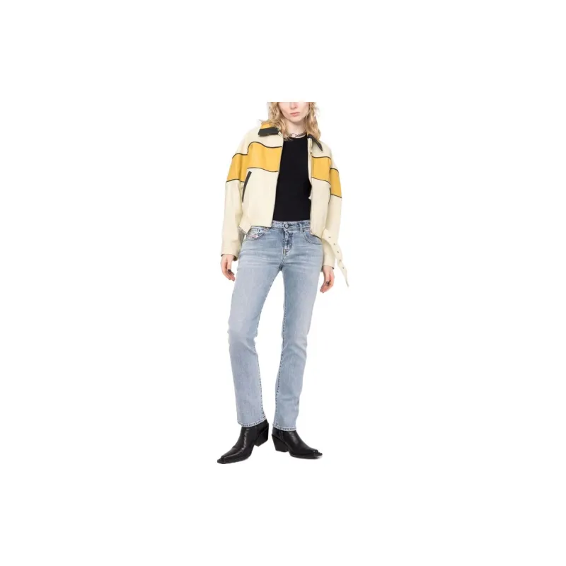 DIESEL Jackets Women's Yellow-1