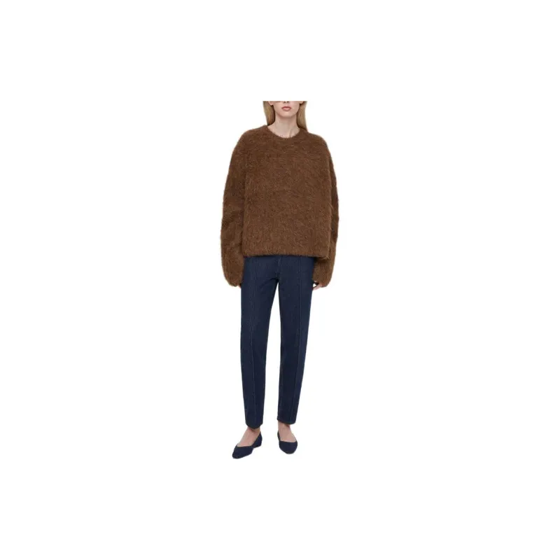 Toteme FW22 Sweater Women's Red Brown-1